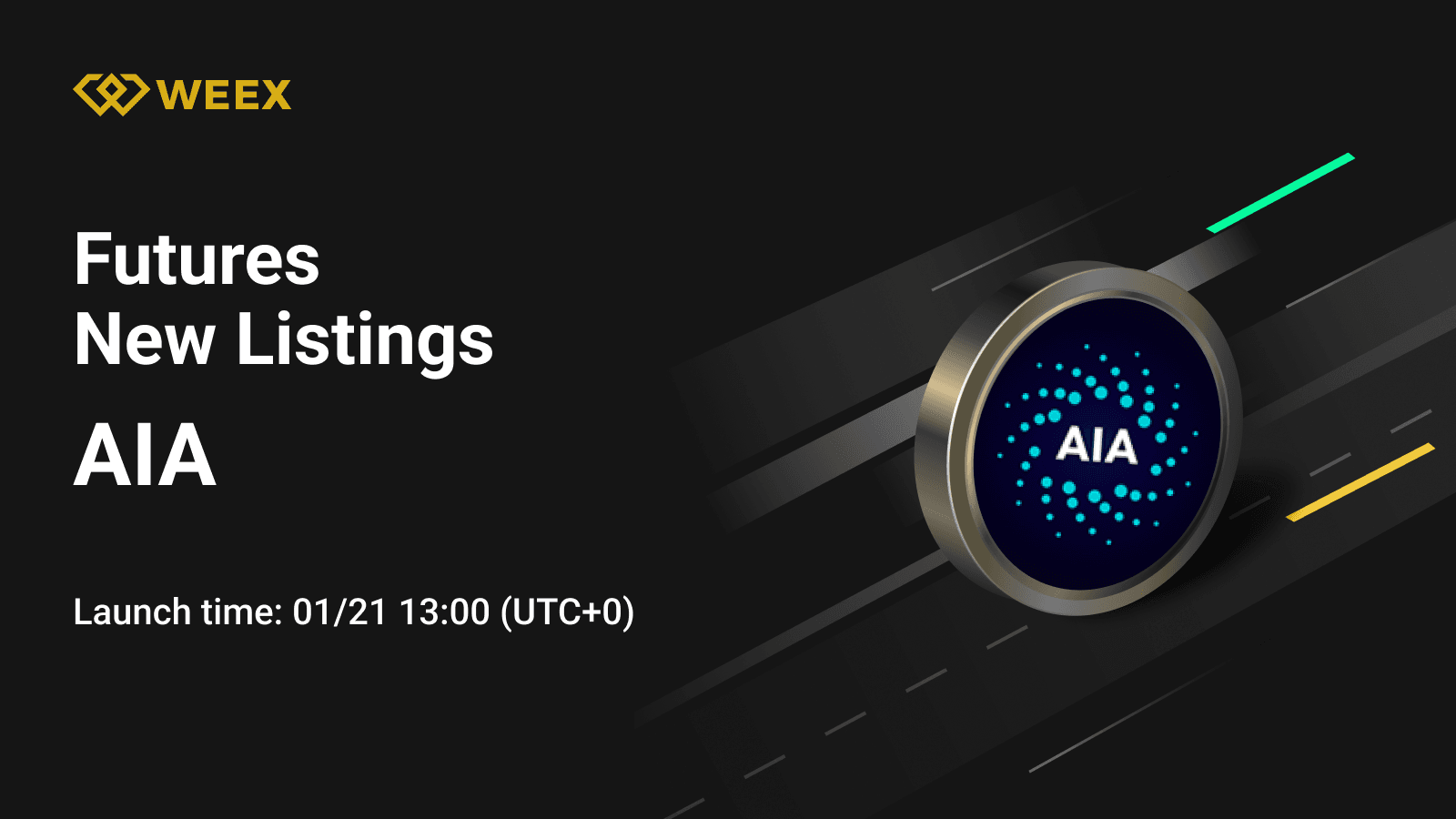 AIA USDT 永续合约:WEEX期货合约上线AIA Coin