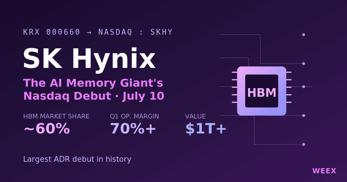 سهم SK Hynix: نظرة على إدراج عملاق ذاكرة الذكاء الاصطناعي في بورصة ناسداك