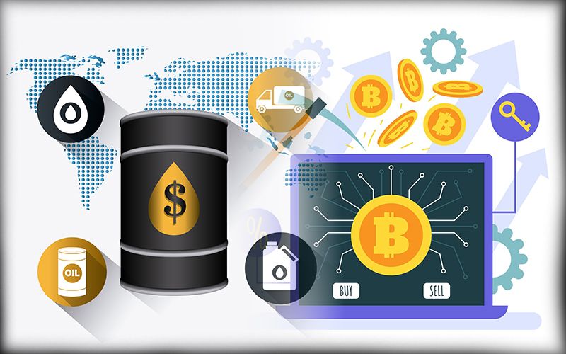 علاقة النفط بسوق العملات المشفرة