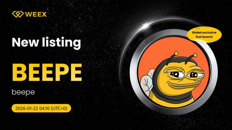 全球独家首发：BEEPE USDT 在 WEEX 现货交易所上市