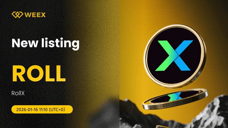 ROLL USDT上线:现在在WEEX现货交易平台上交易RollX (ROLL) 代币