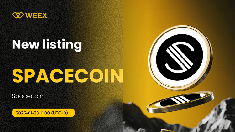 SPACECOIN USDT首次上币于WEEX现货平台