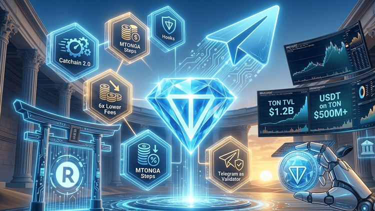 ما هو TON (Toncoin)؟ العلاقة مع تليجرام، خارطة طريق MTONGA، وآخر التطورات لعام 2026