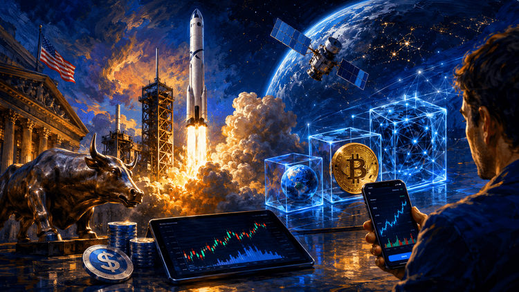 ترميز أسهم سبيس إكس (SpaceX) وخرائط الطريق الاستراتيجية لمستثمري العملات الرقمية