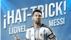 ميسي يسجل هاتريك تاريخي والأرجنتين تكتسح الجزائر 3-0!