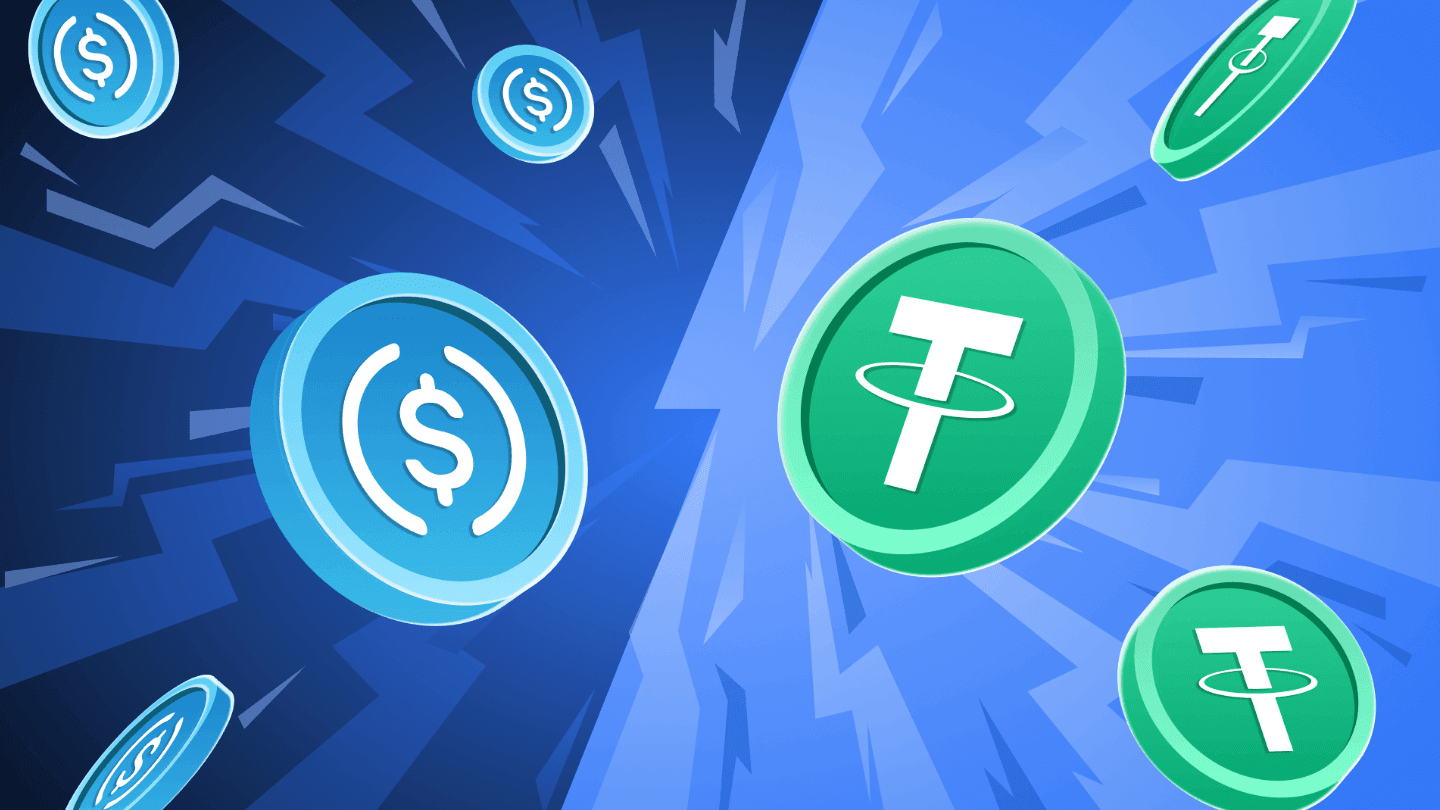 USDT مقابل USDC: ما الفرق وأي عملة مستقرة هي الأفضل؟